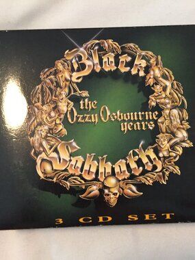Black Sabbath: The Ozzy Osbourne Years 3-CD Box Set 1998 w/Book EUC
